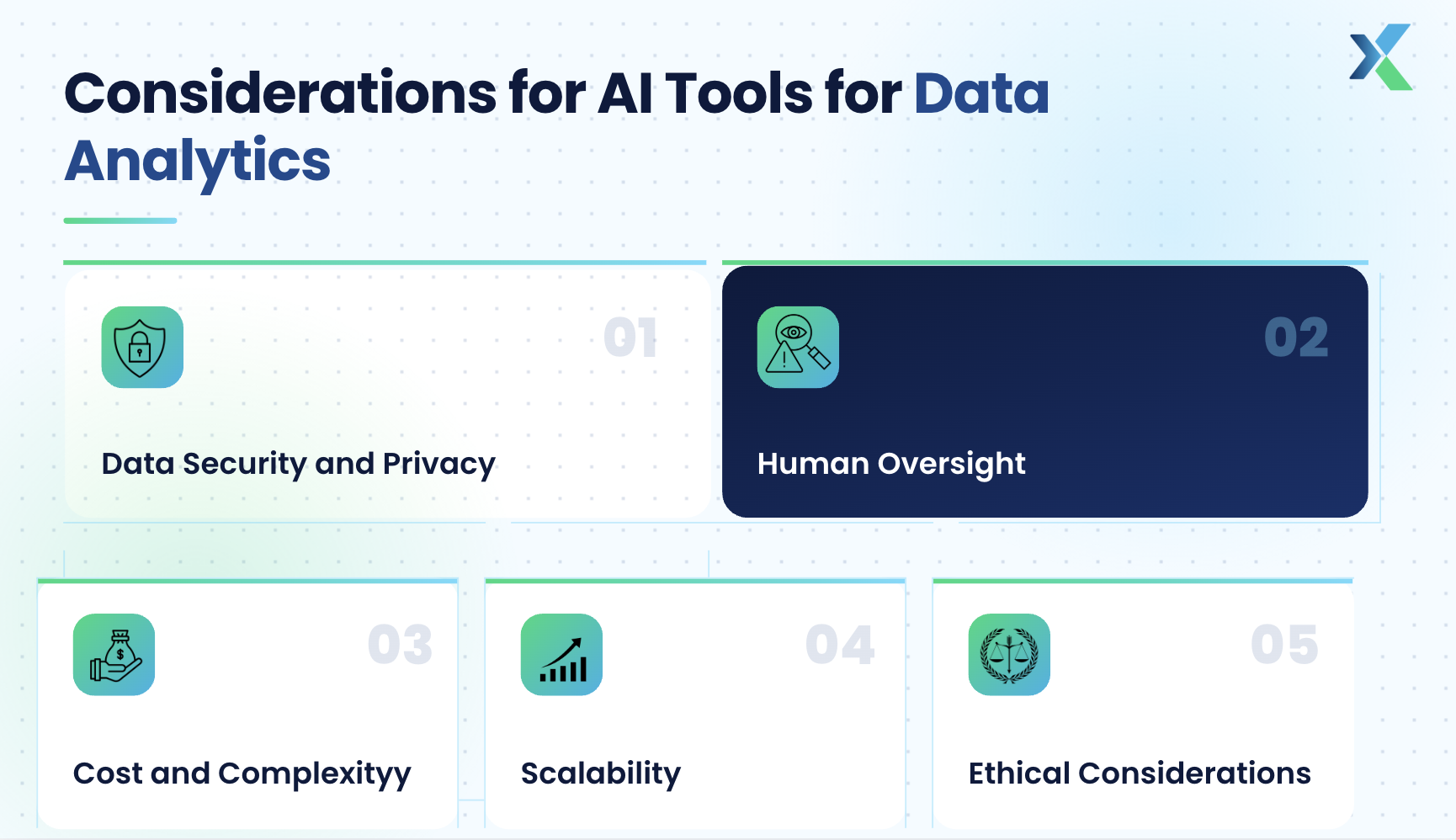 Considerations for AI Tools for Data Analytics
