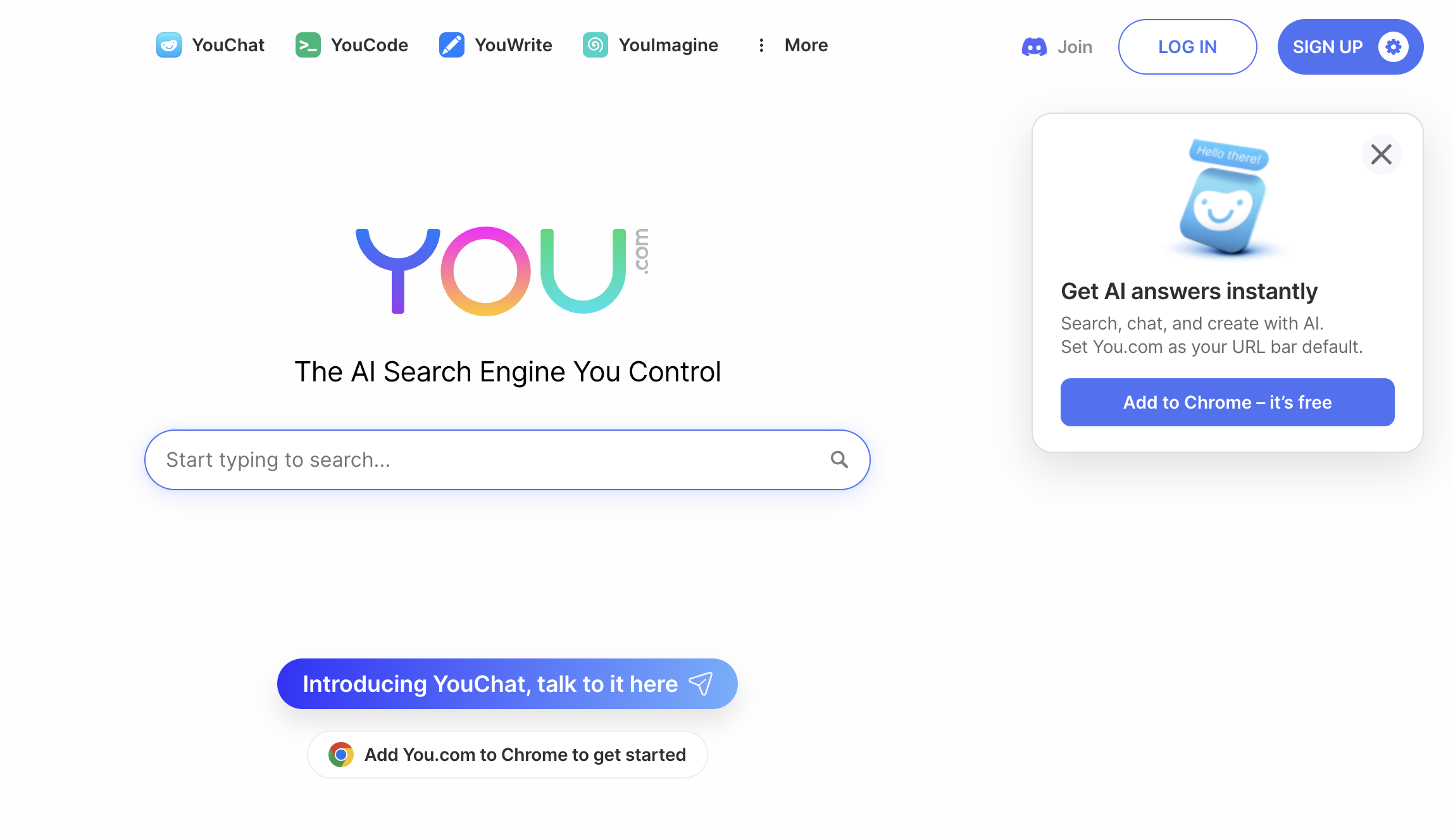 youchat chatgpt alternatives