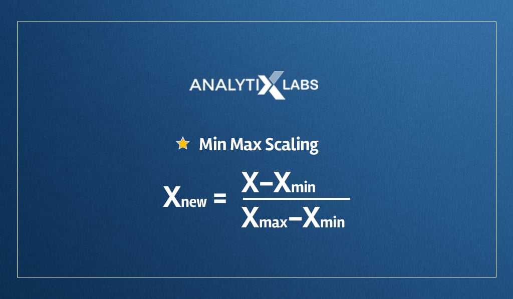 minimum max scaling