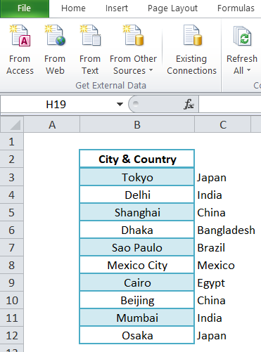 excel column split