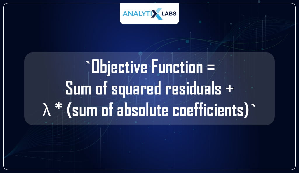 lasso regression equation