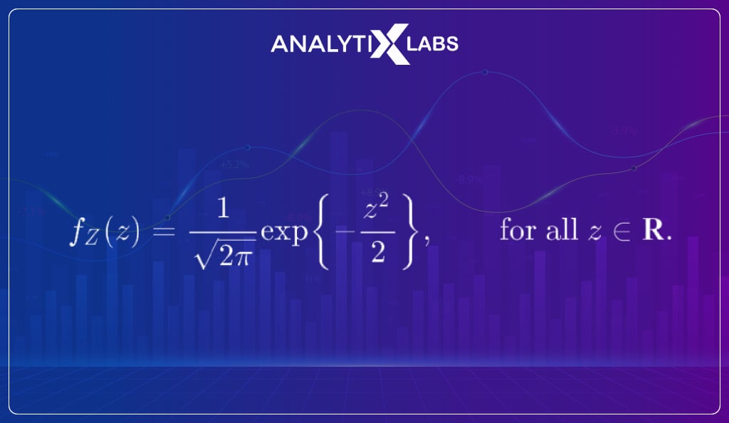 standard normal distribution formula