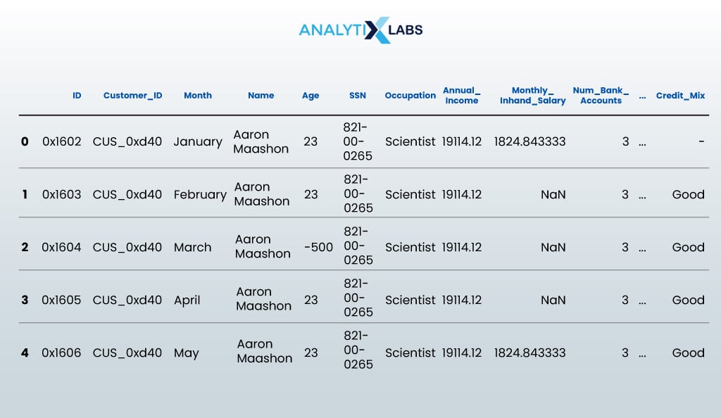 exloratory data analysis output