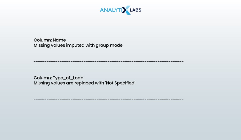 data processing missing value impute